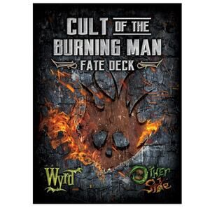 Other Side Cult of the Burning Man Fate Deck, Sealed, New Condition